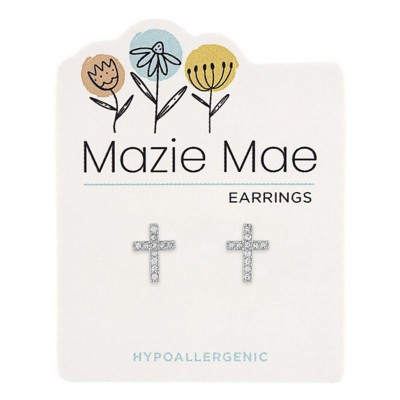 Mazie Mae Cross Earrings