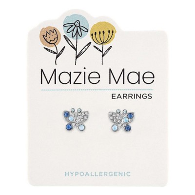 Mazie Mae Opal Butterfly Earrings