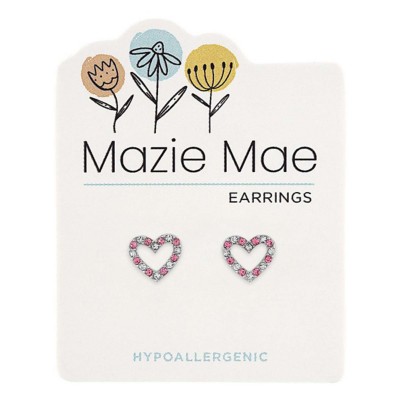 Mazie Mae Rose Heart Earrings