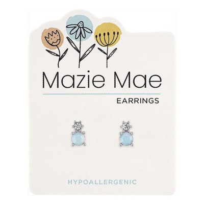 Mazie Mae Opal Double Stone Earrings