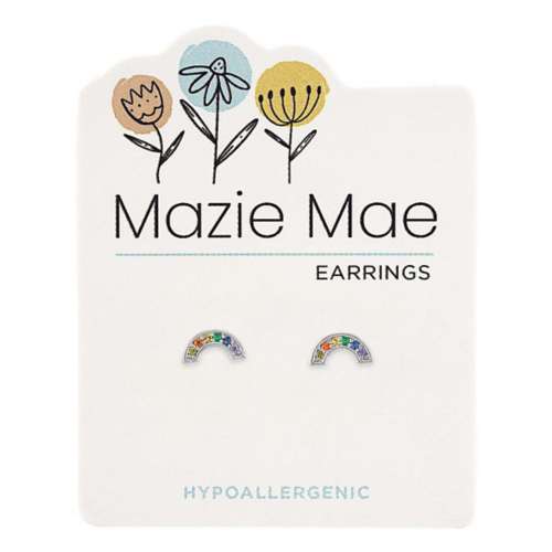 Mazie Mae Rainbow Stud Earrings