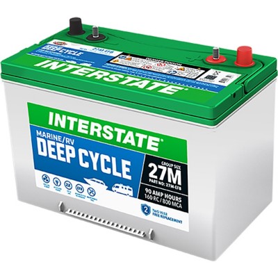 Interstate Marine/RV Deep Cycle Battery 27M-EFB | SCHEELS.com