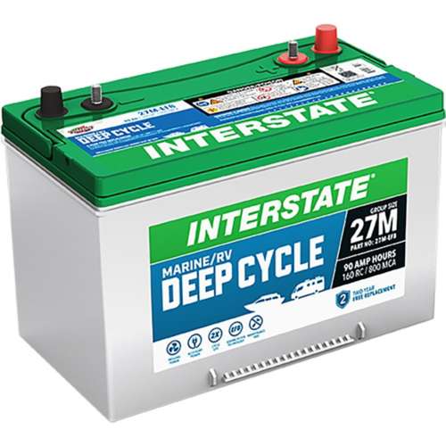 Interstate marine deals deep cycle battery