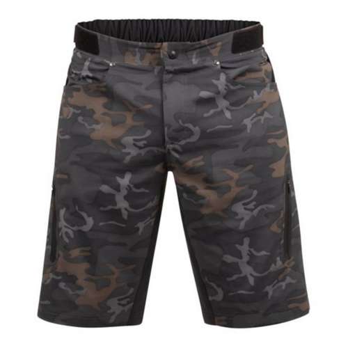 Men's ZOIC Ether Camo With Essential Liner Biker Shorts