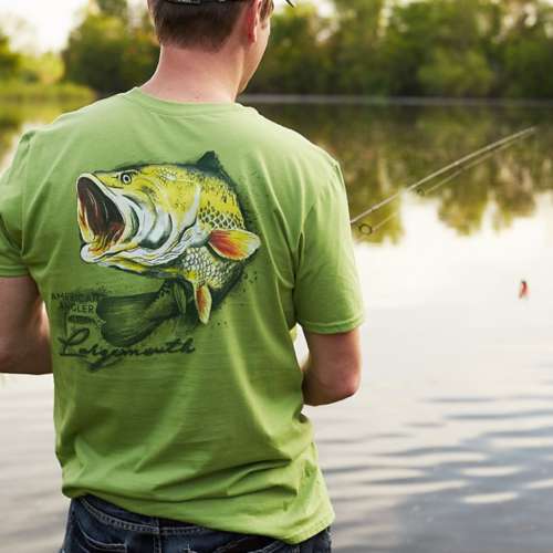 Men's Bone Head Outfitters Arched Bass T-Shirt