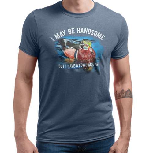 Men's Bone Head Outfitters Handsome Duck T-Shirt