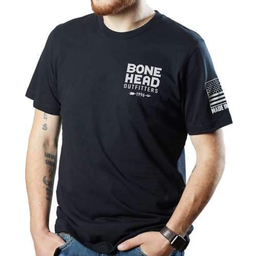 Men's Bone Head Outfitters Weathered Flag T-Shirt