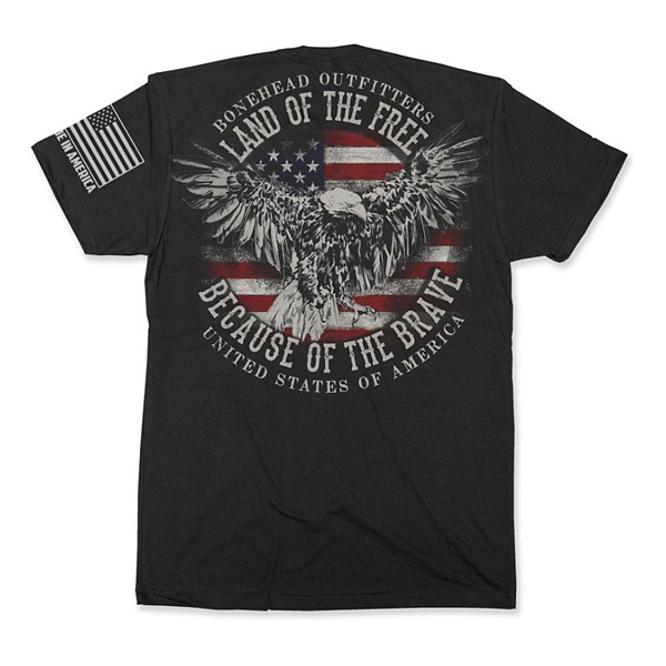 Men's Bone Head Outfitters Winged Eagle T-Shirt product image