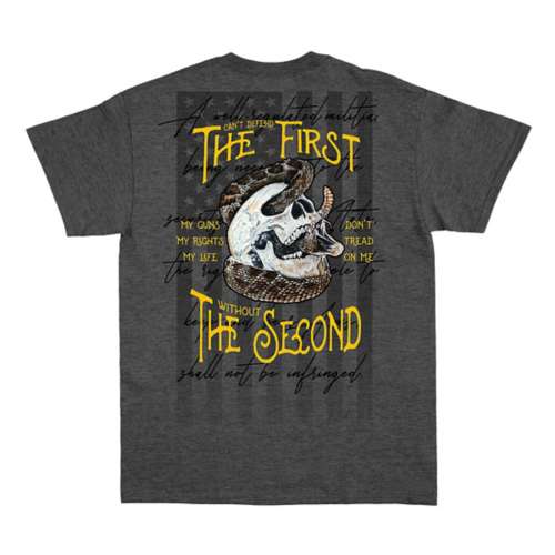 Men's Bone Head Outfitters Snake Skull T-Shirt