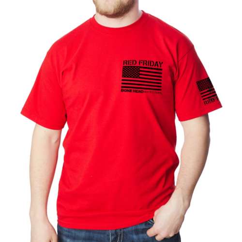 Men's Bone Head Outfitters Classic Red Friday T-Shirt