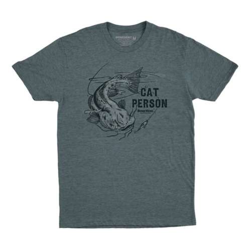 Men's Bone Head Outfitters Cat Person T-Shirt