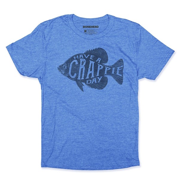 Men's Bone Head Outfitters Crappie Day T-Shirt - Bone Head Outfitters
