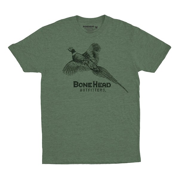 Men's Bone Head Outfitters Pheasant In Flight T-Shirt product image