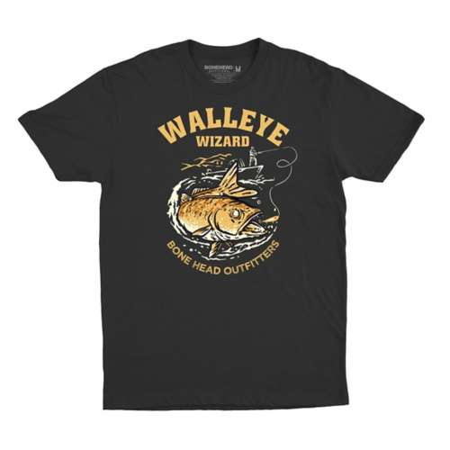 Men's Bone Head Outfitters Walleye Wizard T-Shirt