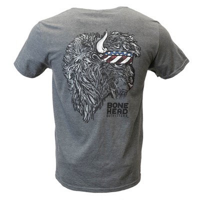 Men's Bone Head Outfitters American Bison T-Shirt