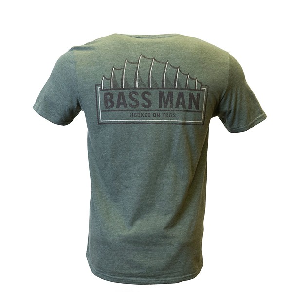 Men's Bone Head Outfitters Bass Man T-Shirt - Bone Head Outfitters