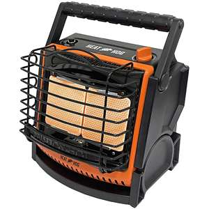 Portable heater use in ice fishing shelters and the potential for