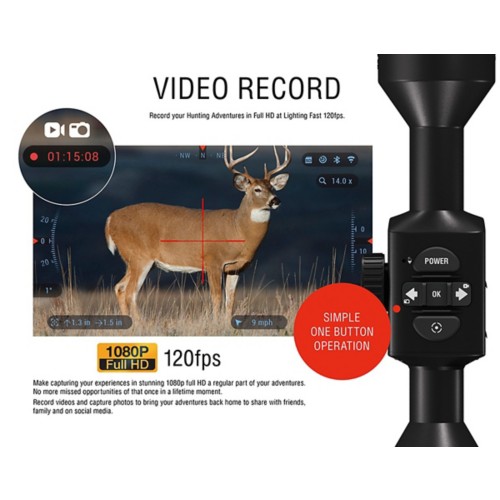 ATN X-Sight 4K Pro 3-14x50 Smart Day/Night Riflescope