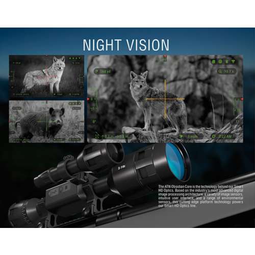 ATN X-Sight-4k Pro 5-20x70 Smart Day/Night Riflescope