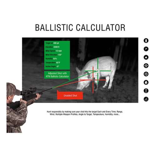 ATN Thor4 2.5-25x50 Thermal Riflescope