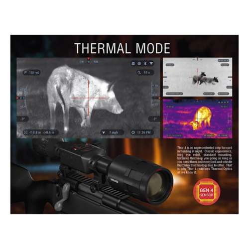 ATN Thor4 4-40x75 Thermal Riflescope
