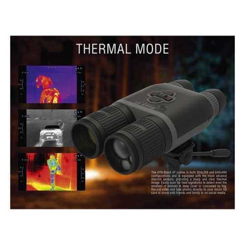 ATN BinoX-4T 1-10x19 Rangefinding Thermal Binoculars