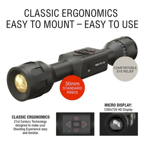 ATN Thor LTV 320 5-15x Thermal Rifle Scope