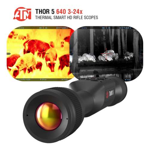 ATN Thor 5 640 3-24x Thermal Rifle Scope