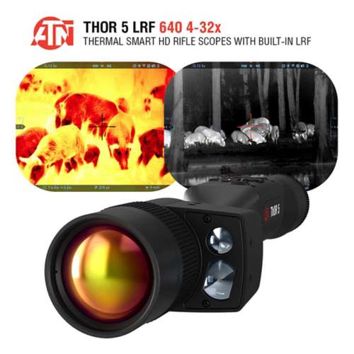 ATN Thor 5 LRF 640 4-32x Thermal Rifle Scope