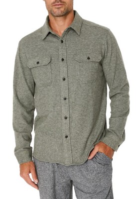 Men's 7Diamonds Generation 4-Way Stretch Flannel Long Sleeve Button Up Stretch shirt