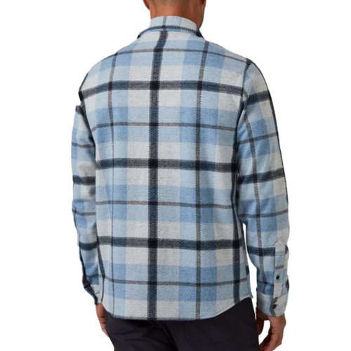 Men's 7 Diamonds Generation 4-Way Stretch Flannel Long Sleeve Button Up Shirt