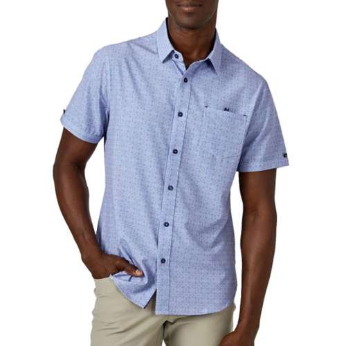 Men's 7Diamonds Casablanca Short Sleeve Button Up Shirt