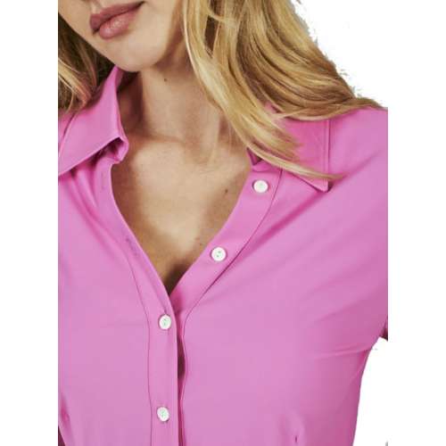 Women's 7Diamonds Luxe Long Sleeve Button Up amp shirt