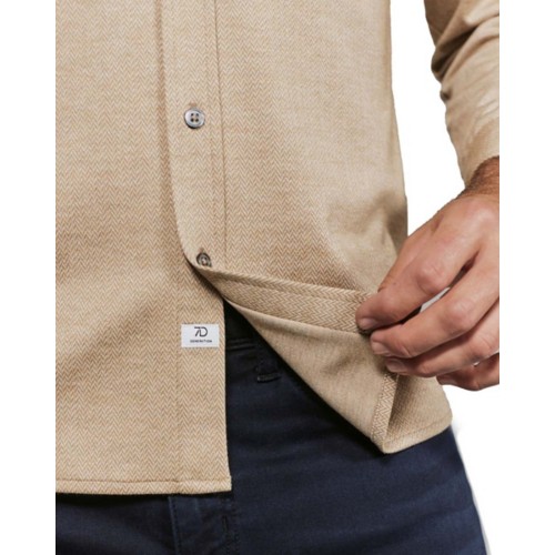トップス Open-Knit Button-Through Shirt DHgate.com:Ribbed Knit Summer Polo Shirt - Short Sleeve