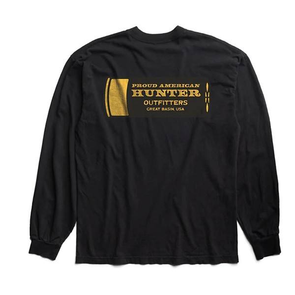 PROUD AMERICAN HUNTER Men's  High Brass Long Sleeve T-Shirt