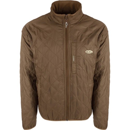 Men's Drake Waterfowl Delta Fleece-Lined Quilted Softshell Jacket