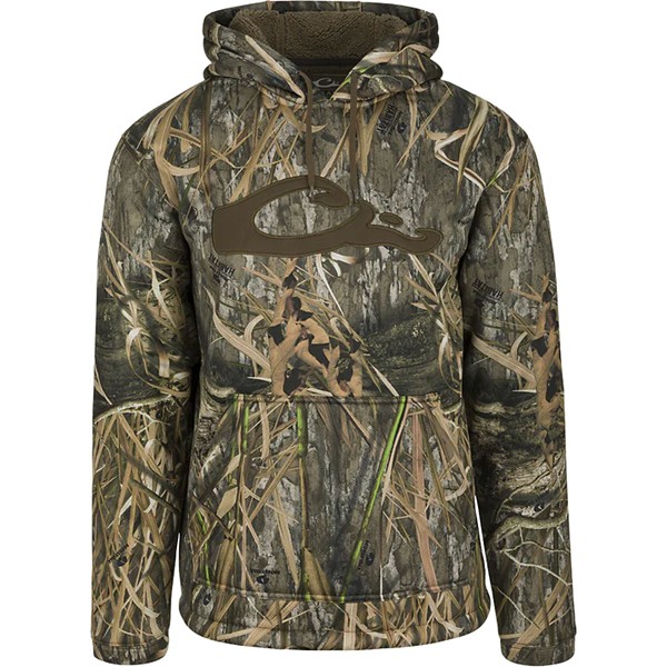 Men's Drake Waterfowl LST Silencer Fleece-Lined Hoodie - Drake Waterfowl