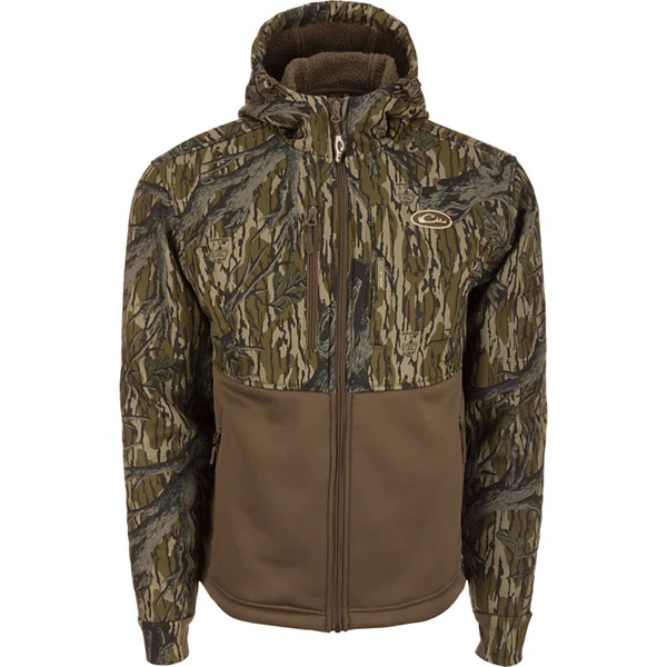 Men's Drake Waterfowl MST Hole Shot Eqwader Hooded Shell Jacket - Drake Waterfowl