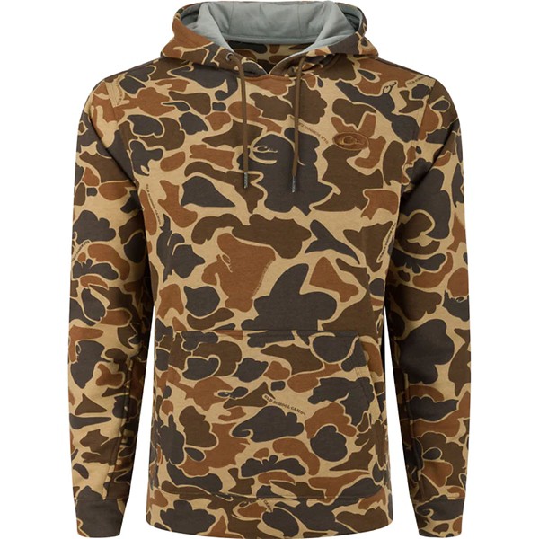 Men's Drake Waterfowl The Three End Camo Hoodie - Drake Waterfowl