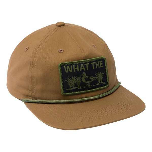 Men's Drake Waterfowl Drake What The Duck Rope Snapback Hat - Drake Waterfowl