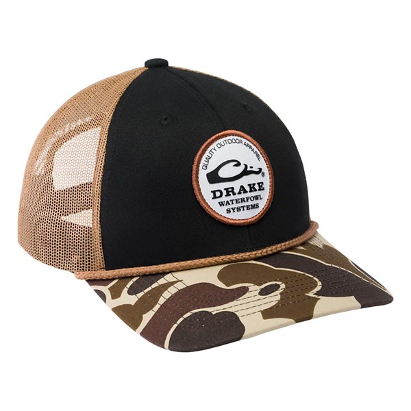 Men's Drake Waterfowl Circle Badge Back Rope Adjustable Hat - Drake Waterfowl