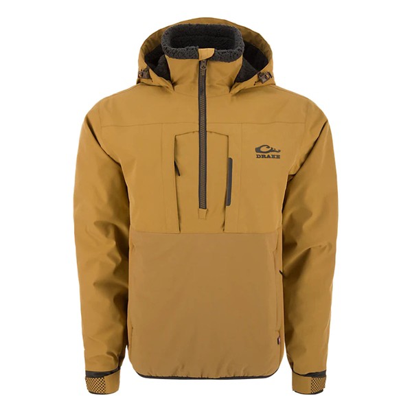 Men's Drake Waterfowl LST BMF Eqwader with Primaloft Half Zip Hooded Jacket - Drake Waterfowl