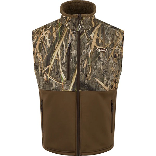 Men's Drake Waterfowl MST Hole Shot Two-Tone Eqwader Vest - Drake Waterfowl