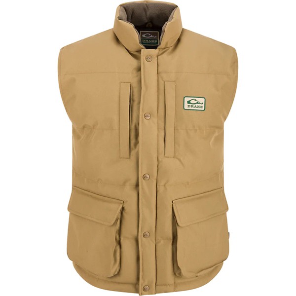 Men's Drake Waterfowl Throwback 80 Featherless Puffer Vest - Drake Waterfowl