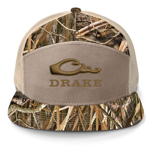 Men's Drake Waterfowl Drake x Lost Sa7age 7 Panel Snapback Hat - Drake Waterfowl