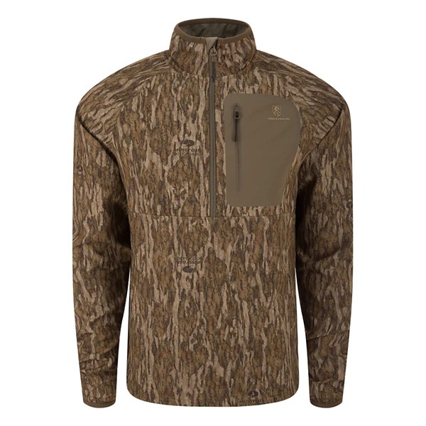 NON-TYPICAL BY DRAKE Men's  SWT Hybrid Long Sleeve 1/2 Zip