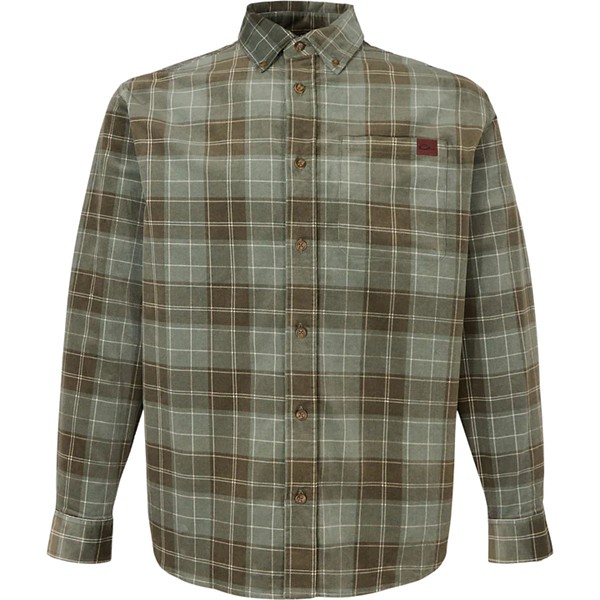 Men's Drake Waterfowl Midwale Corduroy Long Sleeve Button Up Shirt - Drake Waterfowl