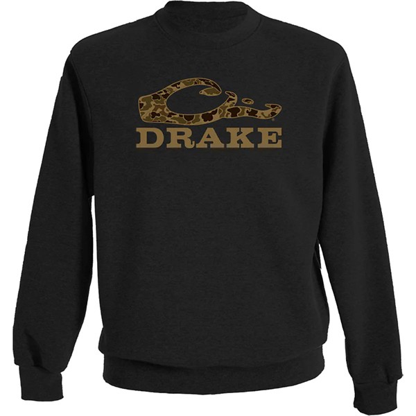 Men's Drake Waterfowl Old School Graphic Crewneck Sweatshirt - Drake Waterfowl