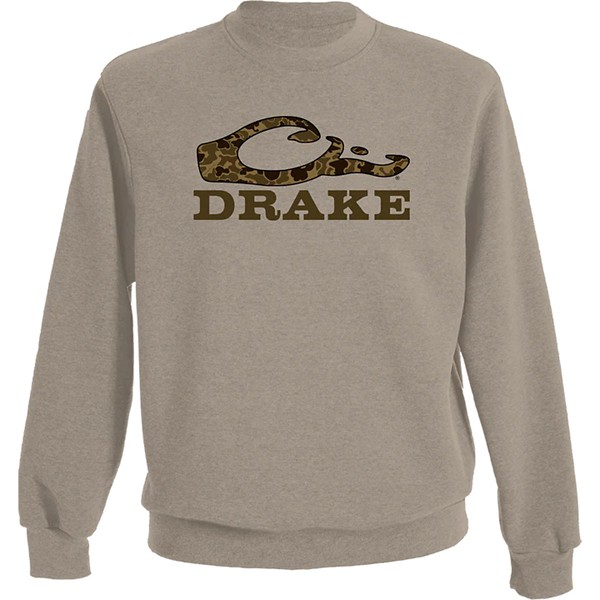 Men's Drake Waterfowl Old School Graphic Crewneck Sweatshirt - Drake Waterfowl
