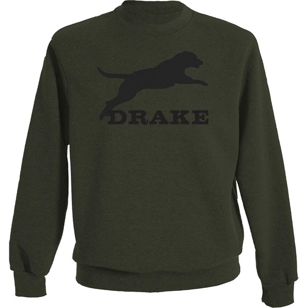 Men's Drake Waterfowl Leaping Lab Graphic Crewneck Sweatshirt - Drake Waterfowl